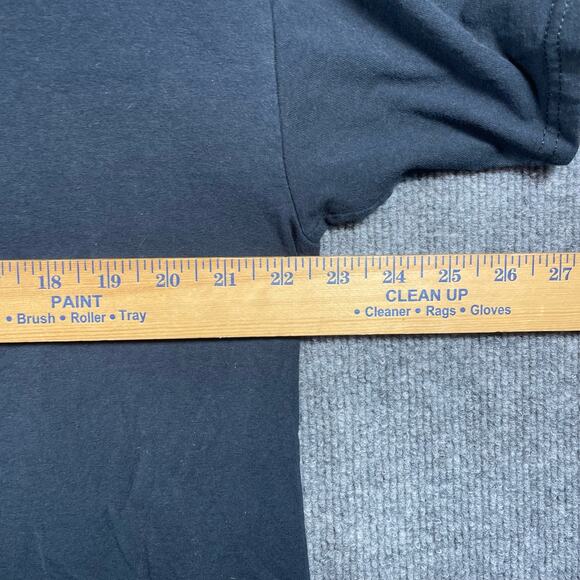 H3Sportgear Patriotic Skull Mechanic T-Shirt Men's XL Black Short Sleeve Casual - Picture 4 of 7